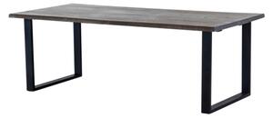 Matbord Exxet 210 cm med U-ben i metall