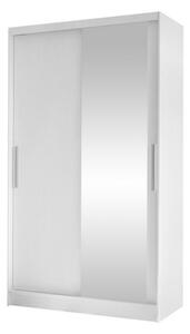 Glenmore Garderob m. Spegel Vit -
