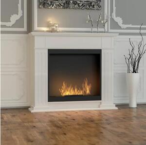 InFire - BIO fireplace 115x100 cm 3kW vit