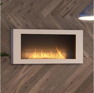 InFire - Wall BIO fireplace 120x56 cm 3kW vit