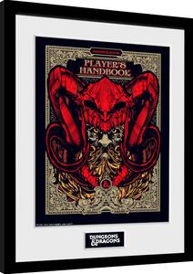 Inramad poster Dungeons & Dragons - Players Handbook