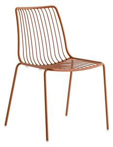 Stol Nolita 3651, sh.46,5 cm, stapelbar, brun