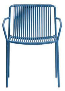 Karmstol Tribeca 3665, sh.46,5 cm, stapelbar, blå