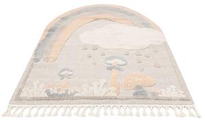 Mushroom Forest Matta - Beige / Terrakotta 120x180