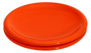 HEM - Bronto Plate (Set of 2) - Orange - Assietter - supergroup - Rosa
