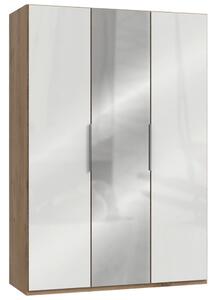 GARDEROB 150/216/58 cm 3-dörrar