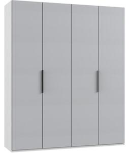 GARDEROB 200/236/58 cm 4-dörrar