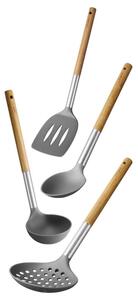 Lamart - Kit of kitchen utensils 4 delar acacia