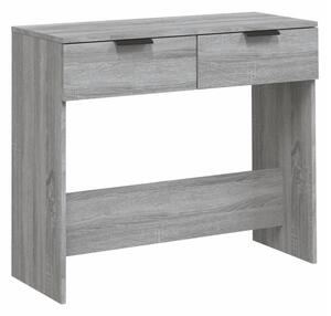 BeBasic Avlastningsbord grå sonoma 90x36x75 cm konstruerat trä -