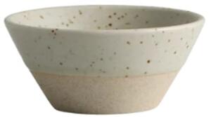 Nordal - Grainy Conical Bowl - Skål för servering - Sand - 3.5 x 0 x 0 cm