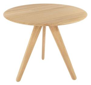 Tom Dixon - Slab Round Table - Matbord - Natural 90 - L90 x W90 x H75 cm