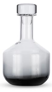 Tom Dixon - Tank Whiskey Decanter - Karaff - Clear / Black - L13 x W13 x H23 cm