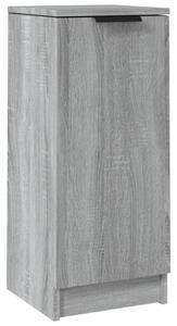 BeBasic Skänk grå sonoma 30x30x70 cm konstruerat trä -