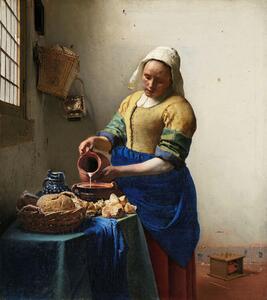 Bildreproduktion The Milkmaid, c.1658-60, Jan Vermeer