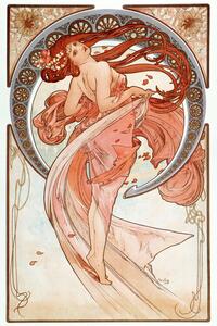 Bildreproduktion La danse Lithographs series, Alfons Mucha