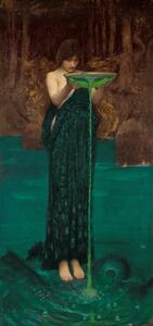 Bildreproduktion Circe Invidiosa, 1872, John William Waterhouse