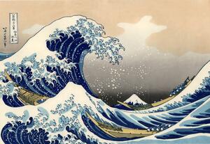 Bildreproduktion Ull, Katsushika Hokusai