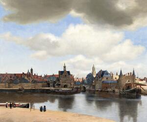 Bildreproduktion View of Delft, c.1660-61, Jan Vermeer