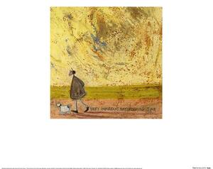 Konsttryck Sam Toft - Very Important Daydreaming Time, (30 x 30 cm)