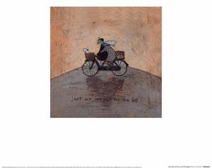 Konsttryck Sam Toft - Just Me And You And The Dog, (30 x 30 cm)