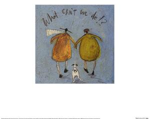 Konsttryck Sam Toft - What Can'T We Do!?