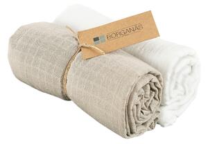 Muslinwrap 70X70 Sand, 2 Pack. -