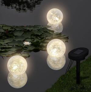 Flytande lampor 6 st LED för damm och pool -