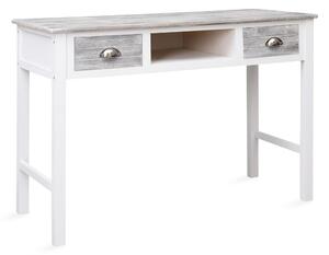 Skrivbord grå 110x45x76 cm trä - Grå