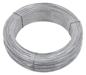 Stagtråd 250 m 3,8 mm stål - Silver