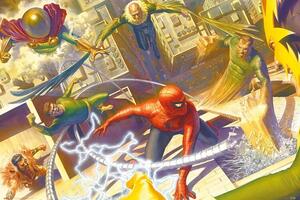 Poster, Affisch Marvel - Spider-Man vs The Sanister, (91.5 x 61 cm)