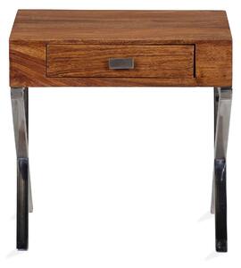 EINFELDT Sängbord 45 cm Brun -