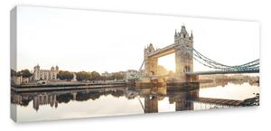 LONDON TOWER BRIDGE Tavla 60x150 cm Multifärgad -