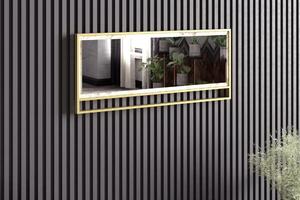 CRAIGLOW Spegel 90 cm Guld/Vit -