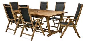 Möbelset FRAMTID bord och 6 stolar -