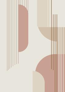 Wiltonmatta - Delft (rosa/multi) (Storlek: 160 x 230 cm)