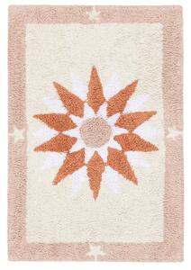 Silia Sun Badrumsmatta - Terrakotta / Rosa 60x90