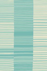 Wiltonmatta - Lorne (turkos) (Storlek: 160 x 230 cm)