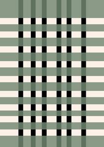 Wiltonmatta - Sedona (grön/multi) (Storlek: 160 x 230 cm)