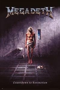 Poster, Affisch Megadeth - Countdown to Extinction