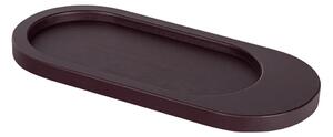 Noo.ma - Tenu Tray - Serveringsfat - Wine Berry - W32 x D15 x H1.8 cm