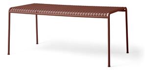 HAY - PALISSADE / Table - Trädgårdsbord - Large - Iron Red - L170 x W90 x H75 cm