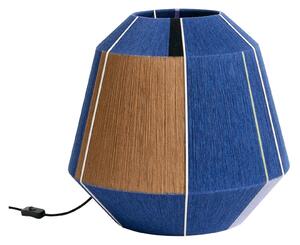 HAY - Bonbon Table Lamp 500 & Cord Set Blue Tones Wool - Bordslampor - Ana Kras - Blå