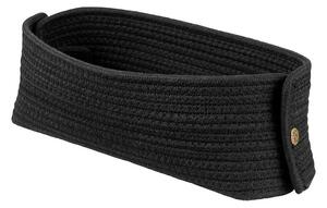 RIG-TIG - Knit-it Bread-basket - Brödkorg - Black - L30 cm x H10 cm x W15 cm