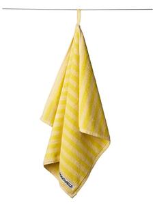 Bongusta - Naram Towels - Handduk - Pristine / Neon Yellow - 70 x 140 cm