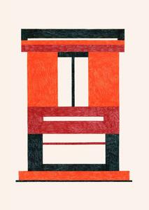 The Wrong Shop - Caldo - Nathalie Du Pasquier - Affisch - No Frame - W47,5 x L67,5 cm