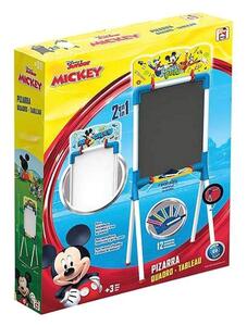 Tavla 2 i 1 Mickey Mickey Mouse 37 x 32 x 98 cm (12 pcs) (37 x 32 x 98 cm)