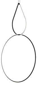 Flos - Arrangements Drop Up & Round Large - Pendellampor - Michael Anastassiades - Svart