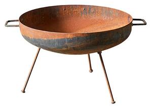 MUUBS - Bonfire Sabi - Bålfat - Rusted iron - H43 x Ø64 CM