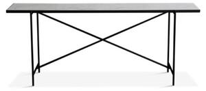 Handvärk - Console by Emil Thorup - Konsolbord - Black / White Marble - H75 x W185 x D50 cm