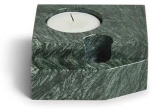 Woud - Jeu De Dés 3 Candle Holder - Ljusstake - Green - L7 x H5 x W6 cm